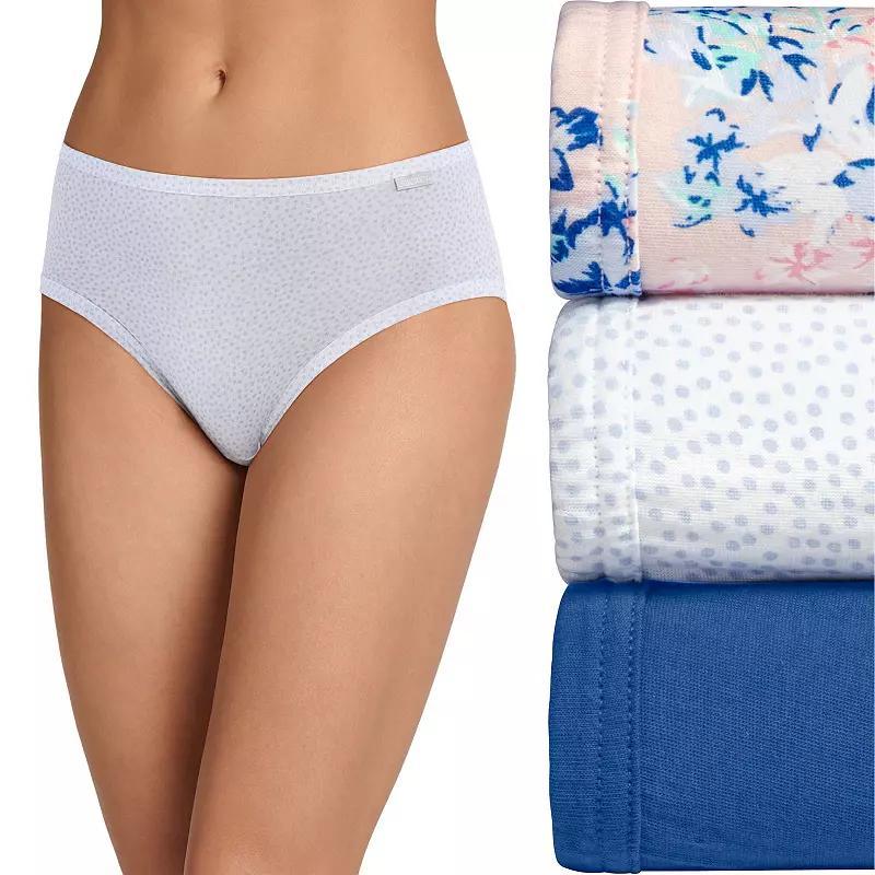 Women's Jockey® Elance 3-Pack Hipster Panty Set 1488, Size: 6, Boardwalk Stripe Product Image