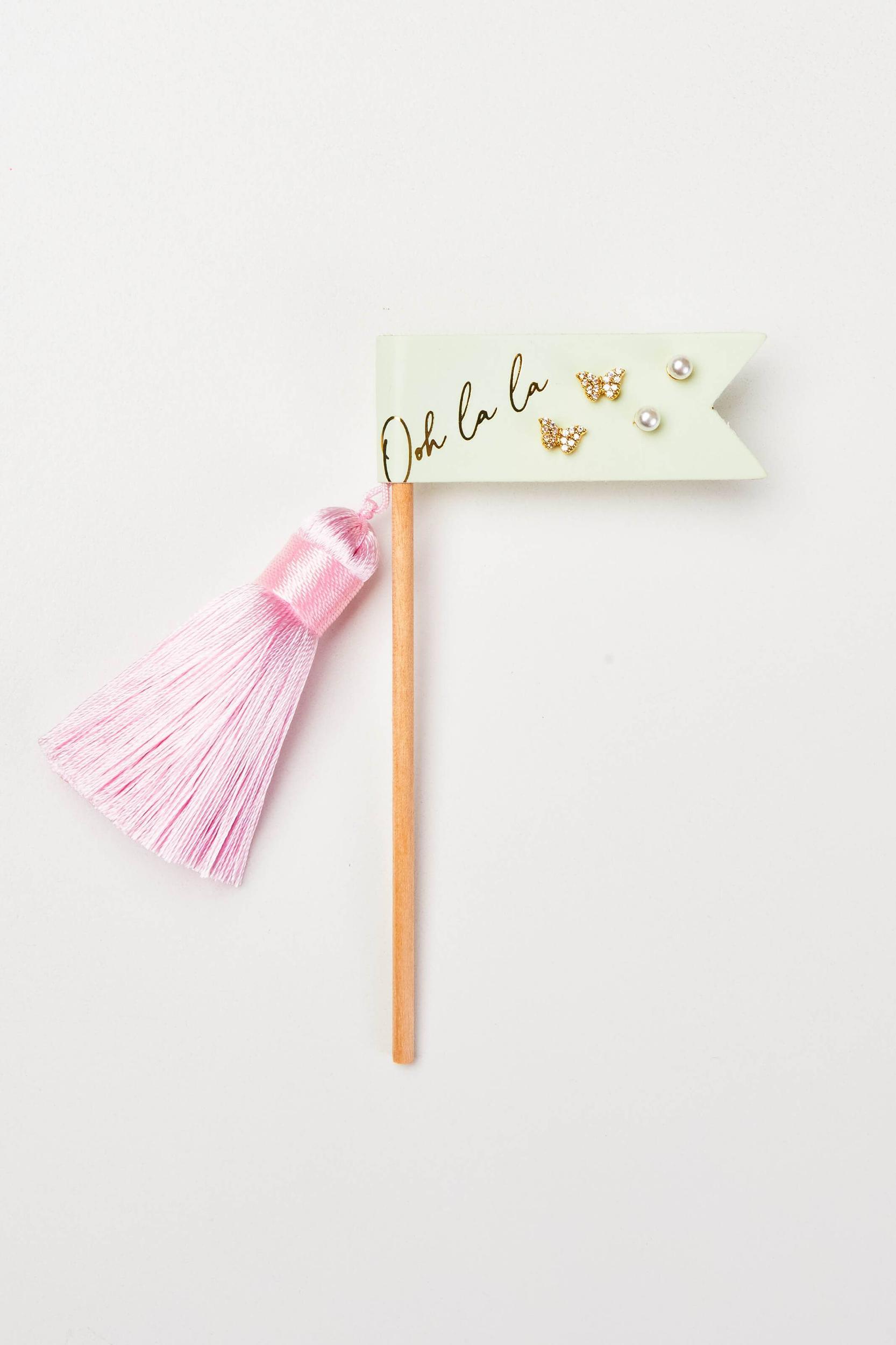 Eloise Pennant Duet Earrings Product Image
