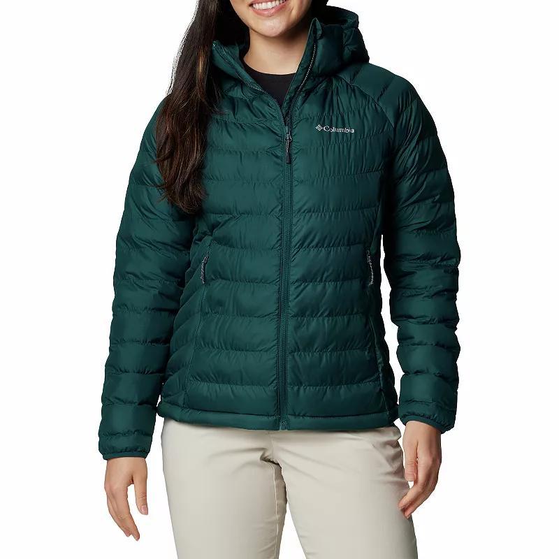 Plus Size Columbia Powder Lite II Hooded Jacket, Women's, Size: 3XL, Pink Product Image