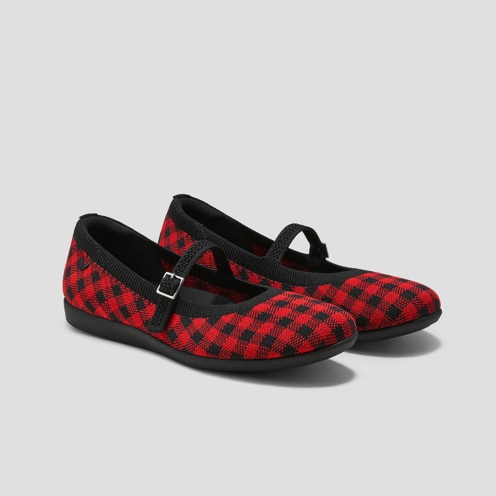 Lightweight Round-Toe Flats (Claire Walker Mary-Jane) Product Image