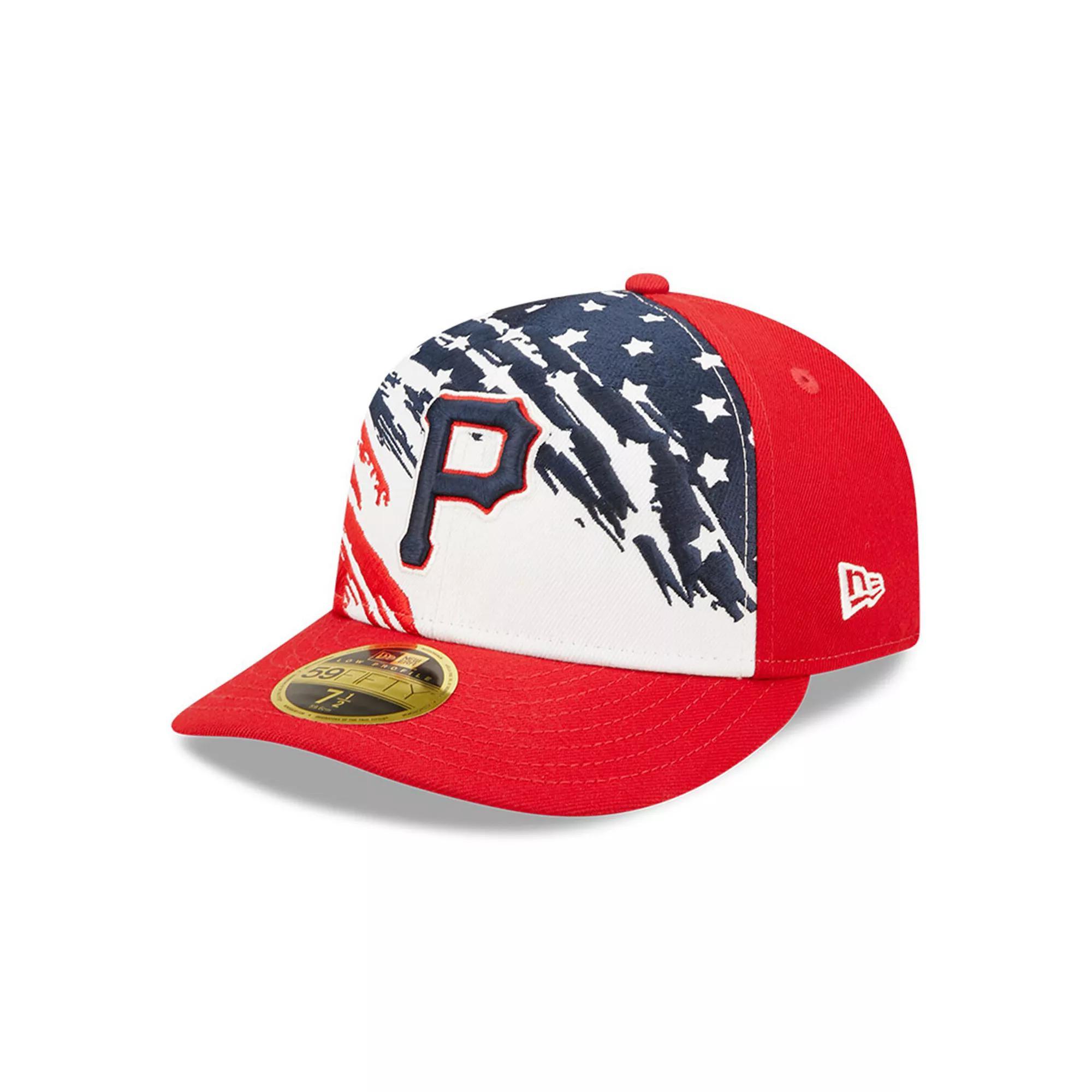 Men's New Era Red San Francisco Giants 2022 4th of July Low Profile 59FIFTY Fitted Hat, Size: 7 3/4 Product Image