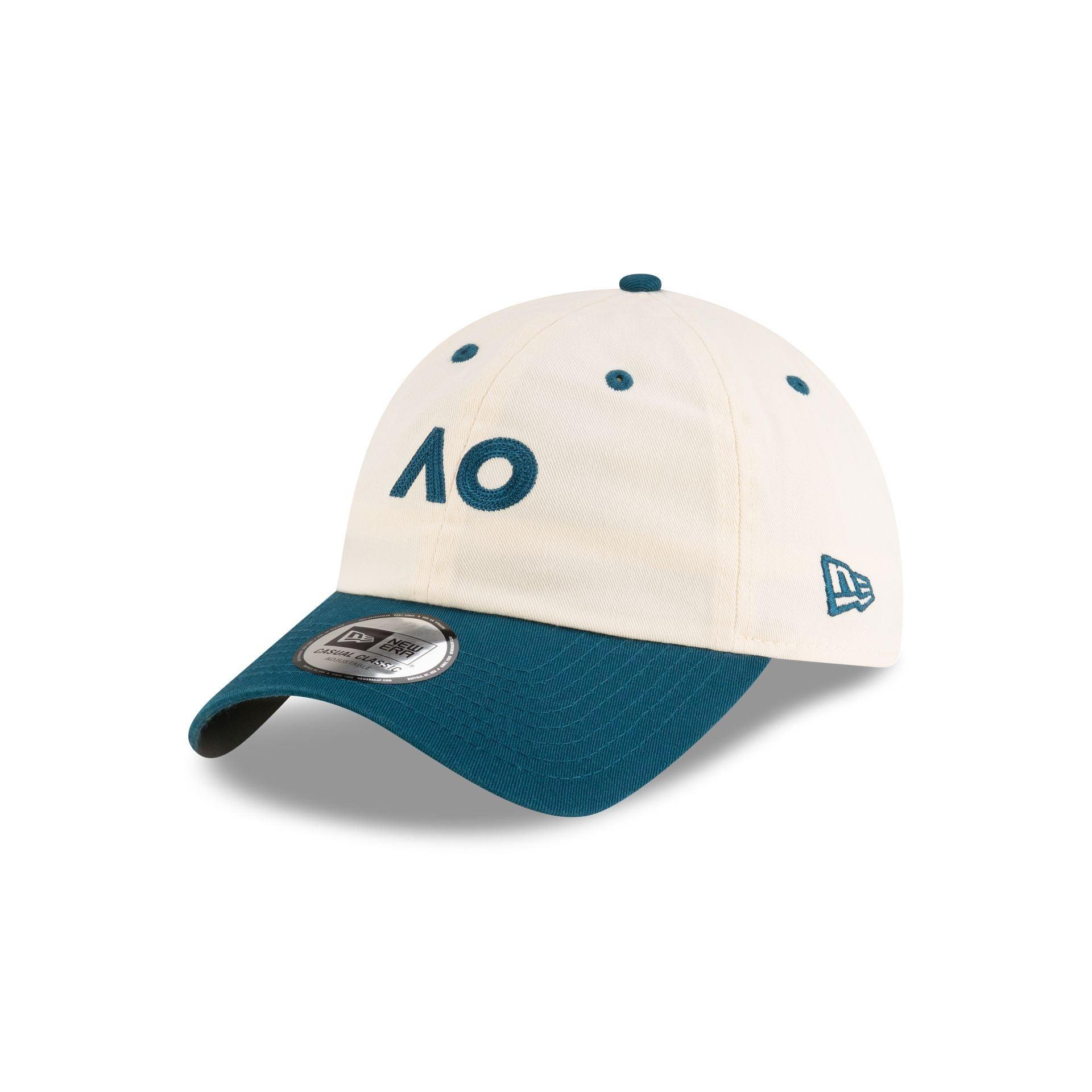 2025 Australian Open Cream Cadet Blue Casual Classic Adjustable Hat Male Product Image
