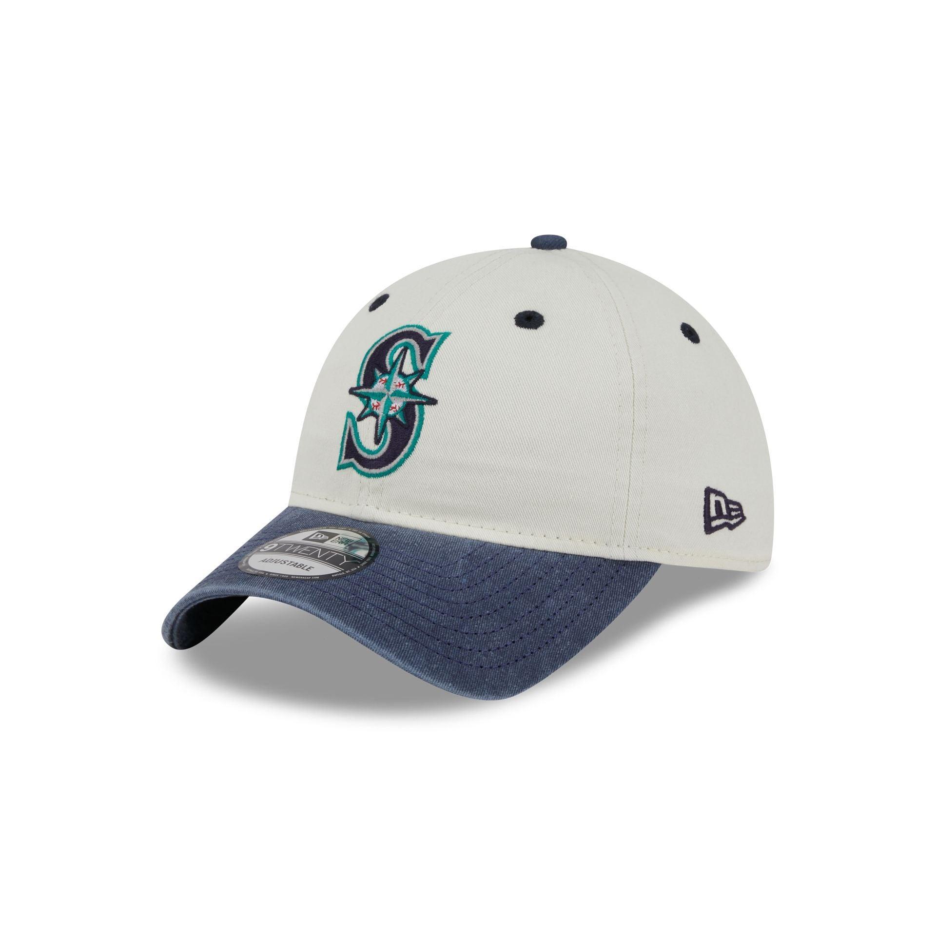 Seattle Mariners Classic Sidescript 9TWENTY Adjustable Hat Male Product Image