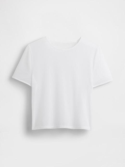 Mesh Cropped T-Shirt Product Image