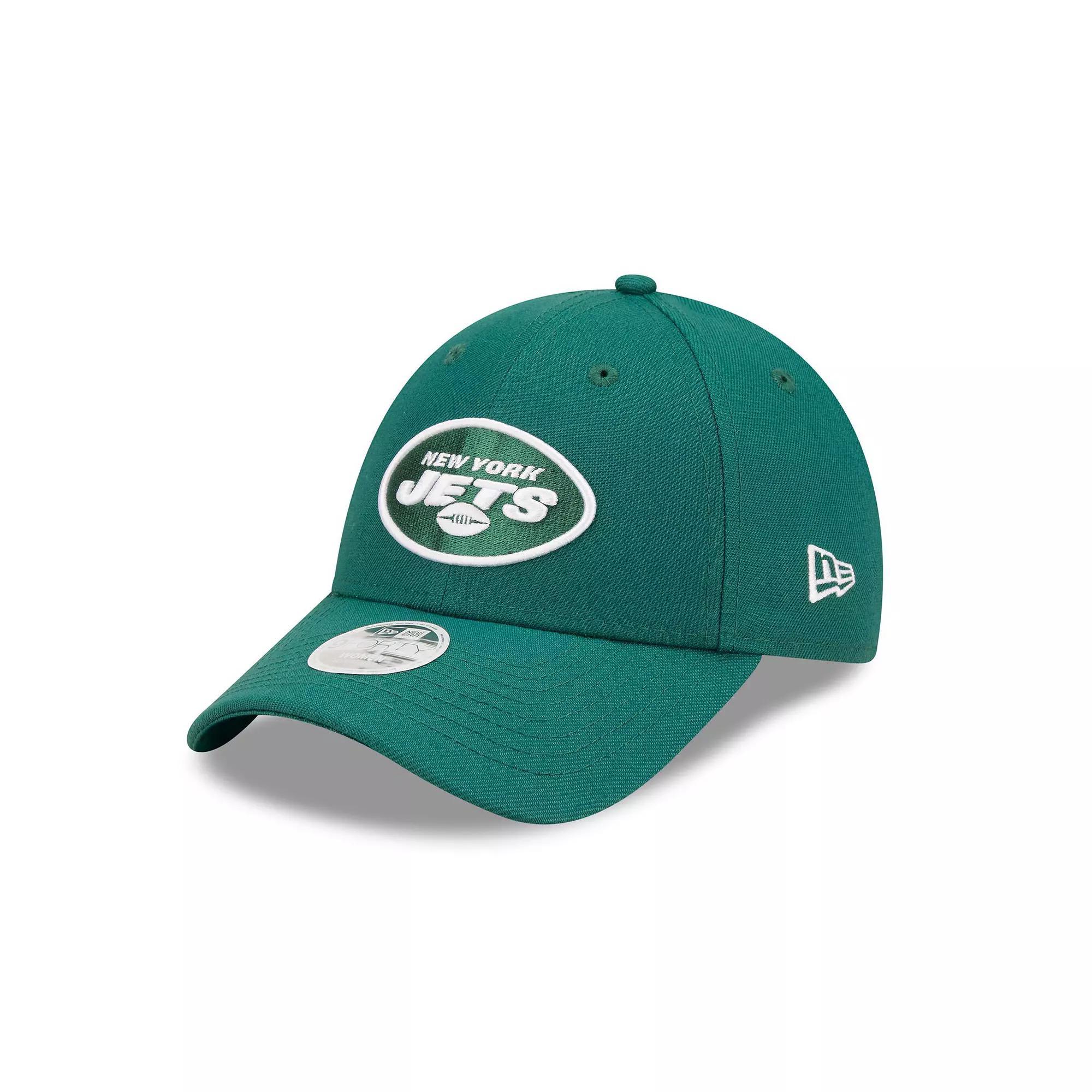 Womens New Era New York Jets Simple 9FORTY Adjustable Hat Product Image