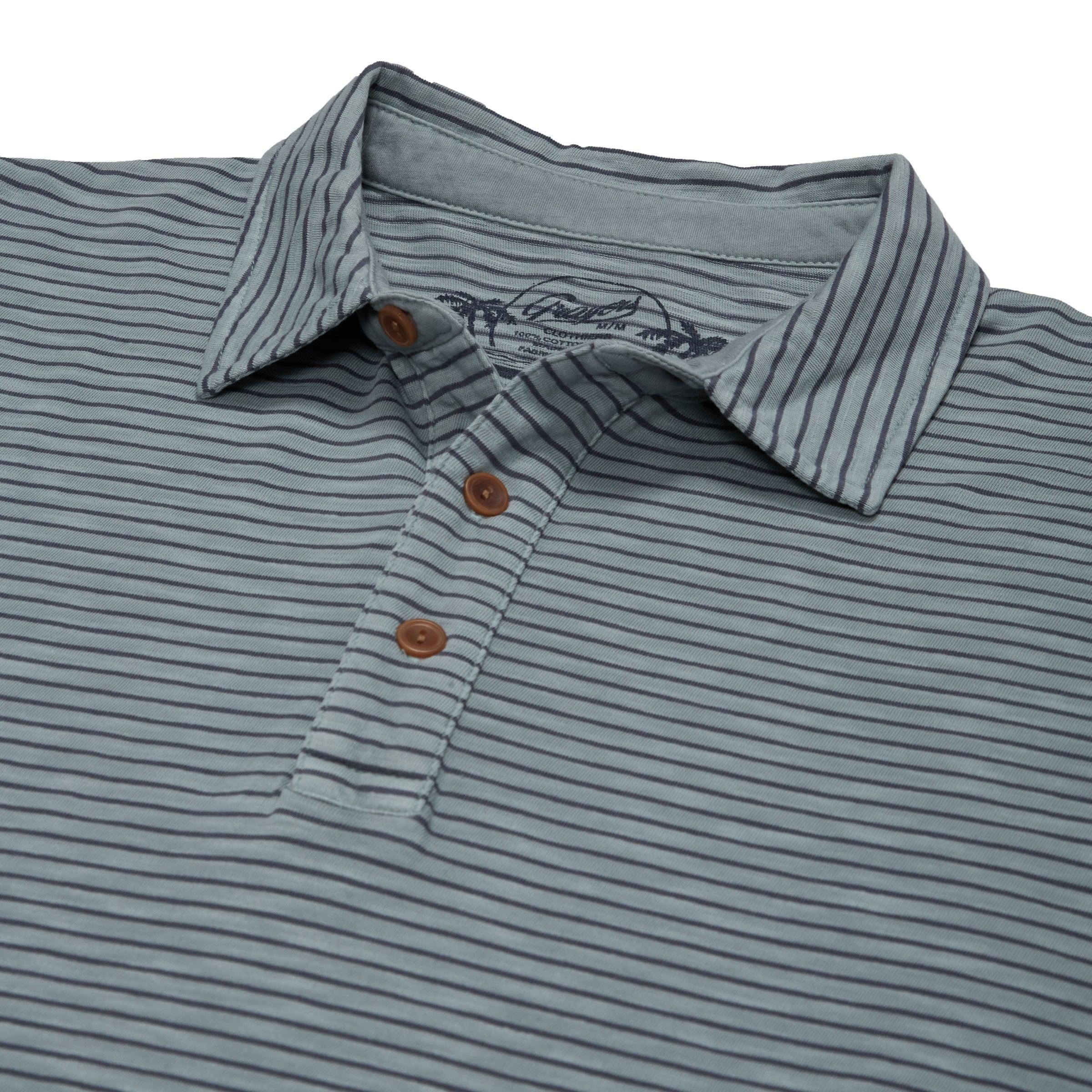 Malaga Cove Stripe Polo - Abyss Stripe (Final Sale)* Product Image
