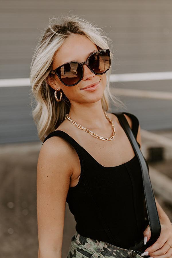 Quay Date Night Sunnies in Tortoiseshell Product Image