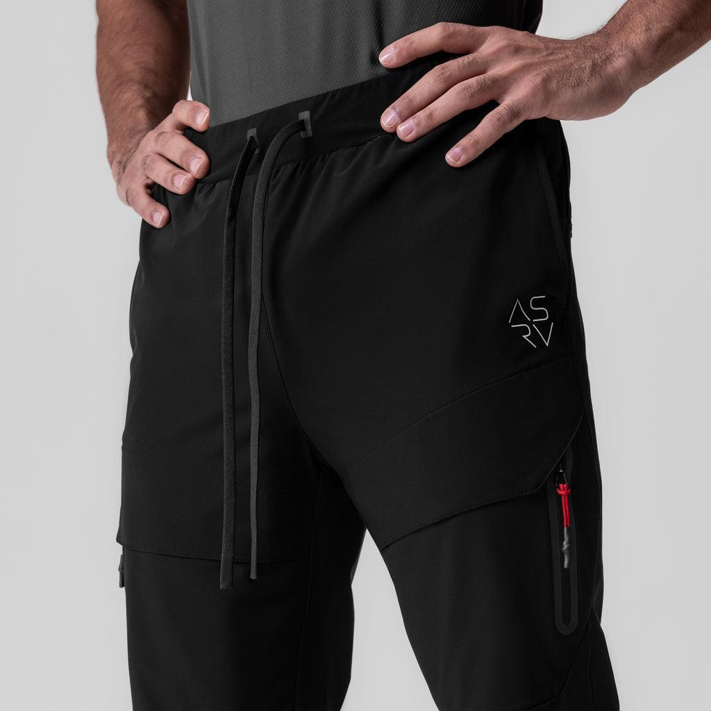 0690. Tetra-Lite® Tech High Rib Jogger - Black Male Product Image