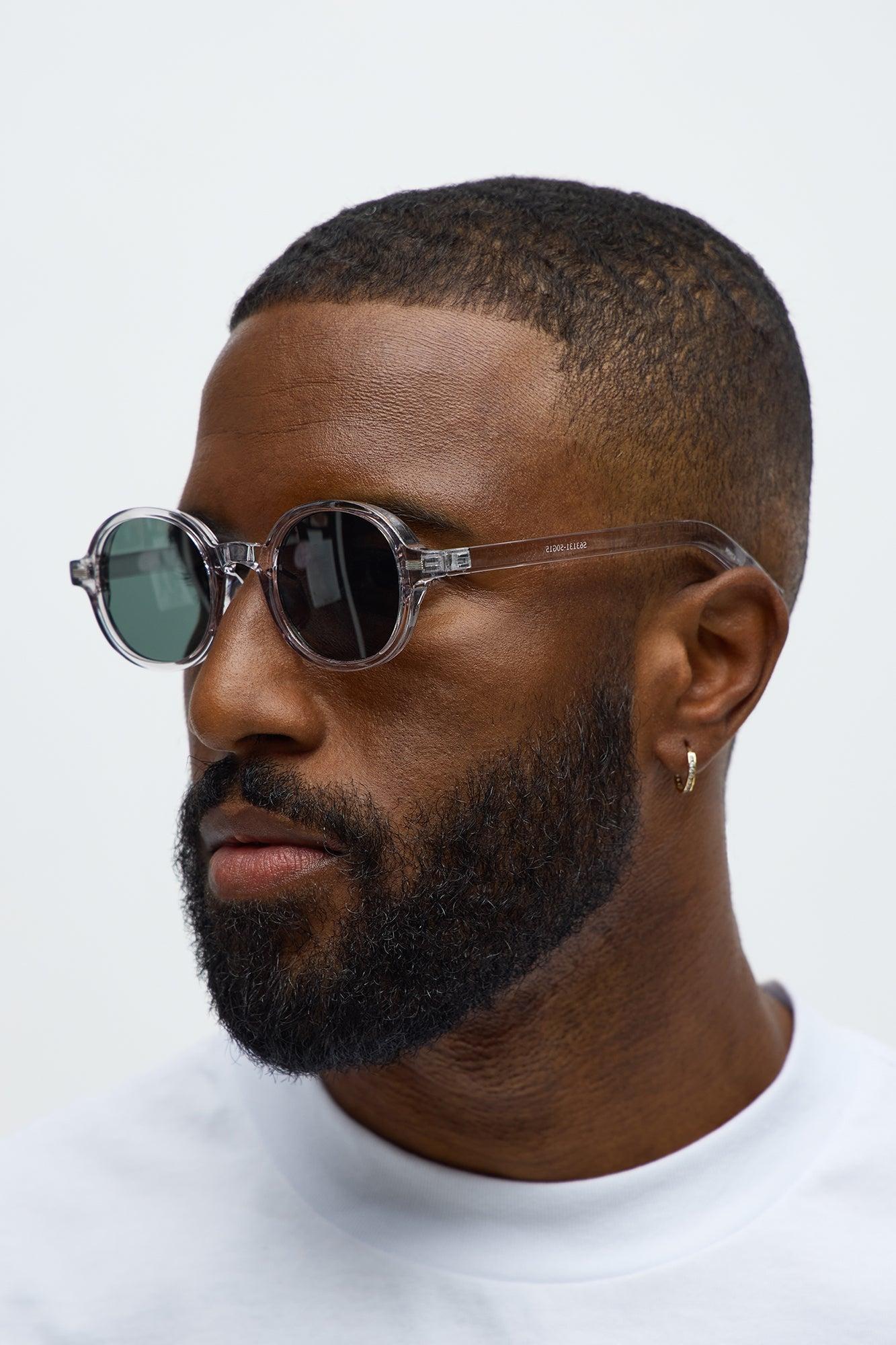 Crystal Edge Sunglasses - Grey/combo Male Product Image