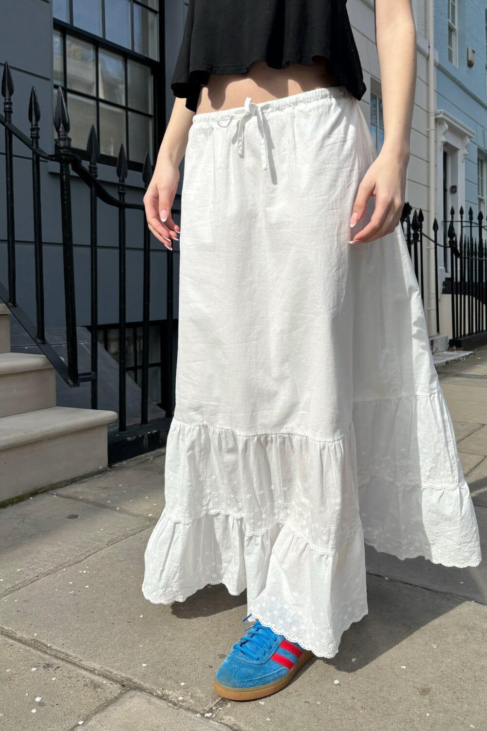 Olive Skirt Product Image
