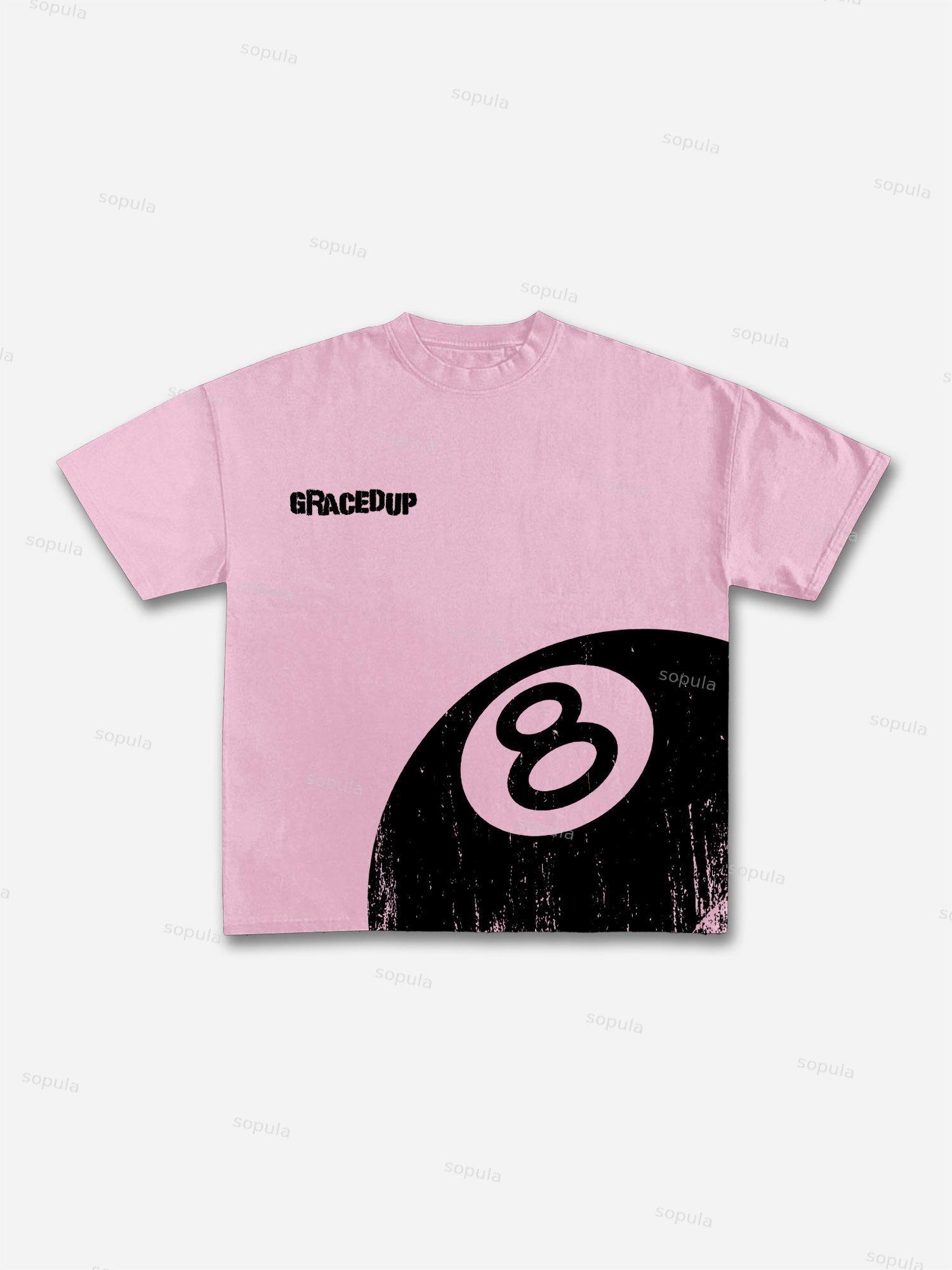 Saint Worldwide Glitchcore Print Graphic Cotton T-shirt Product Image