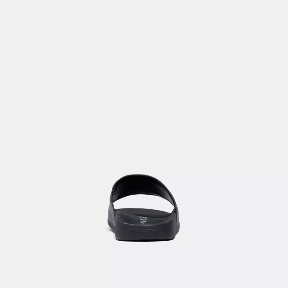 COACH Udele Logo Print Rubber Pool Slides Product Image