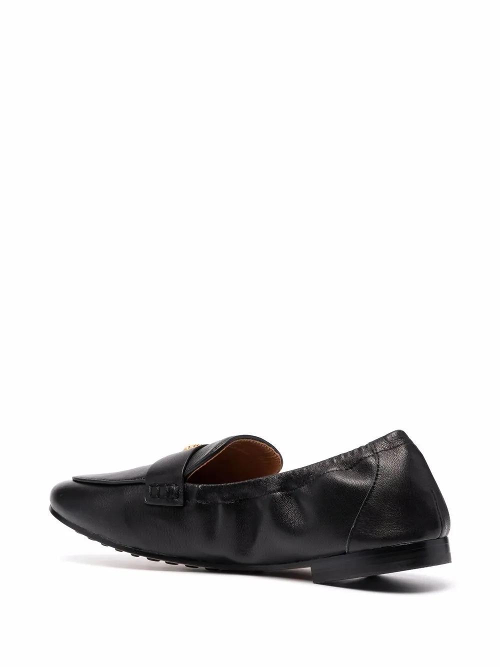 Ballet leather loafers Product Image