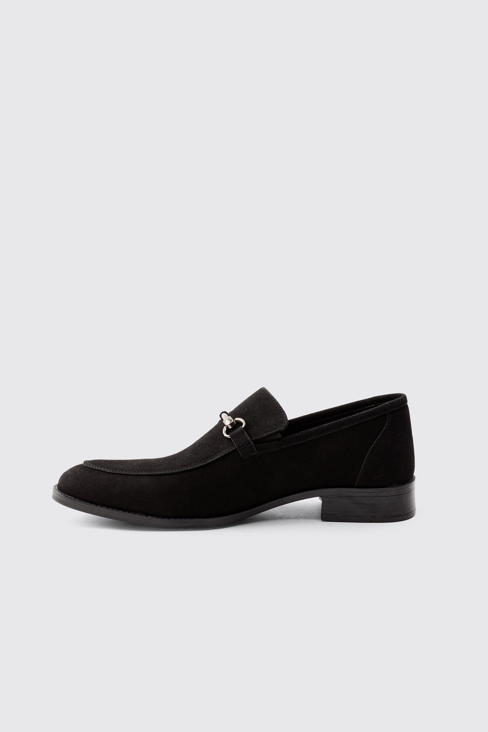 Faux Suede Snaffle Loafer | boohooMAN USA Product Image