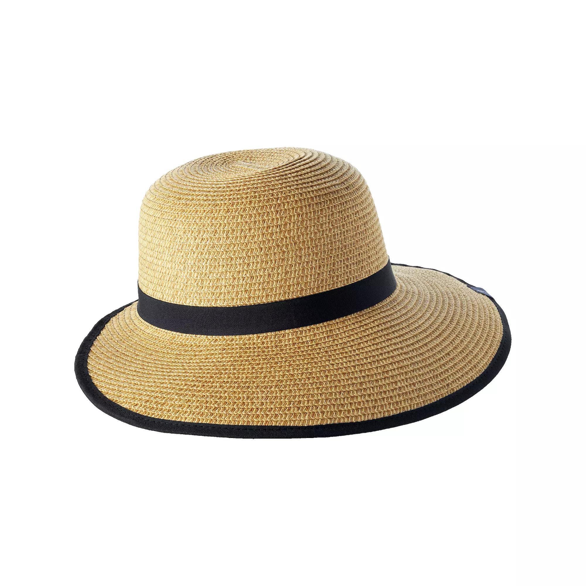 Women's Lands' End Facesaver Sun Hat, Size: Small-Medium, Multi Brown Product Image