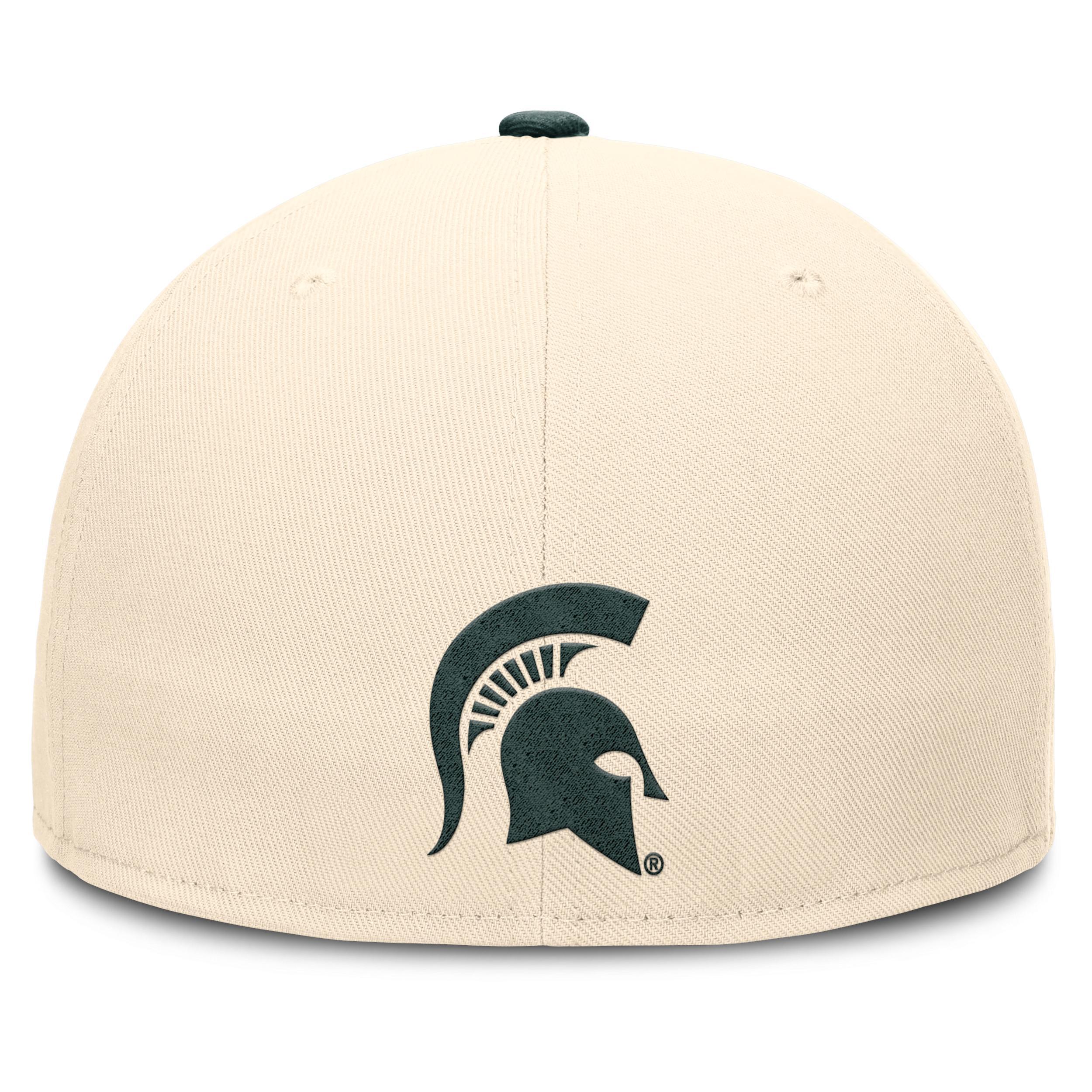Michigan State Spartans Primetime True Nike Men's Dri-FIT College Fitted Hat Product Image