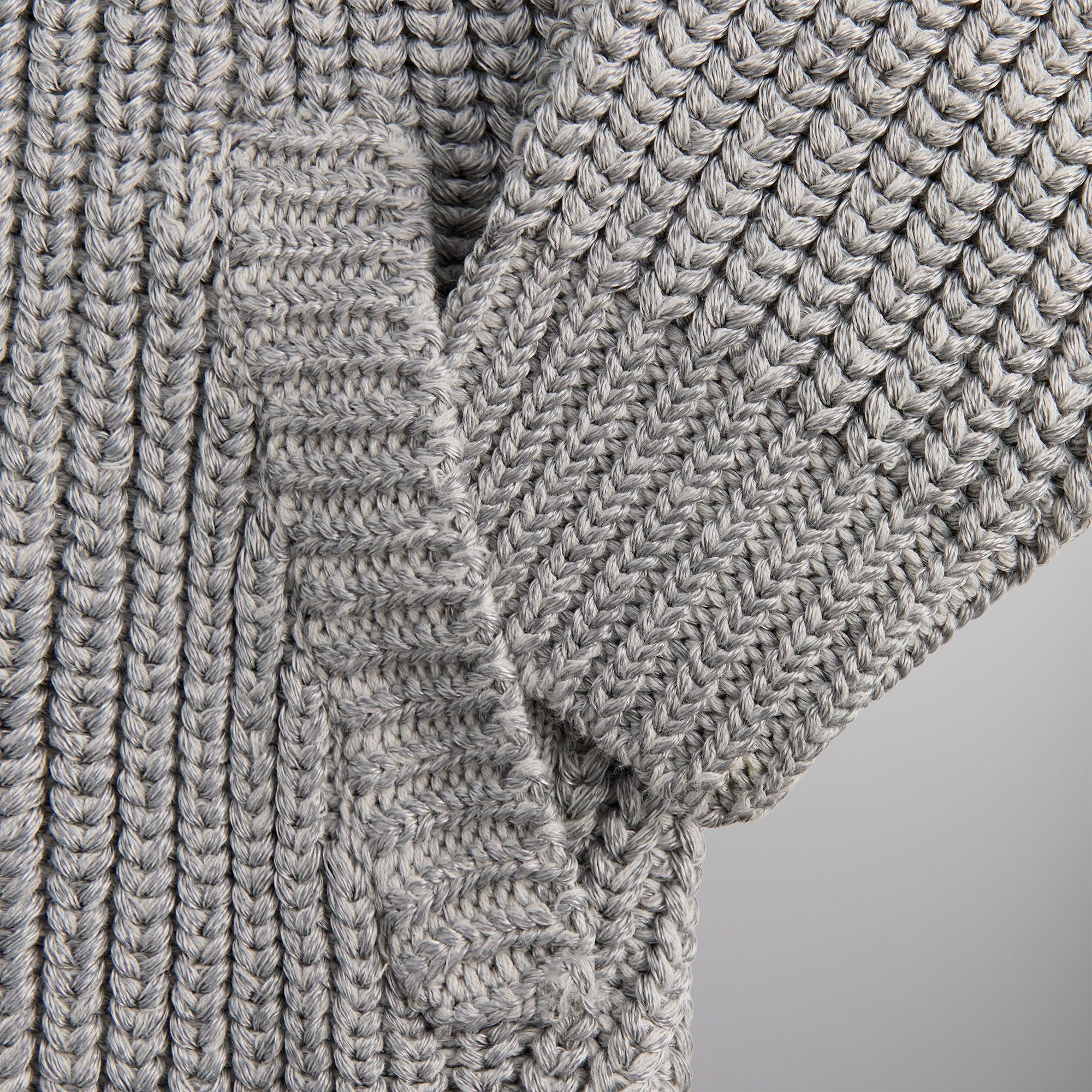 &Kin Reflective Wyona Full Zip Sweater - Silver Male Product Image