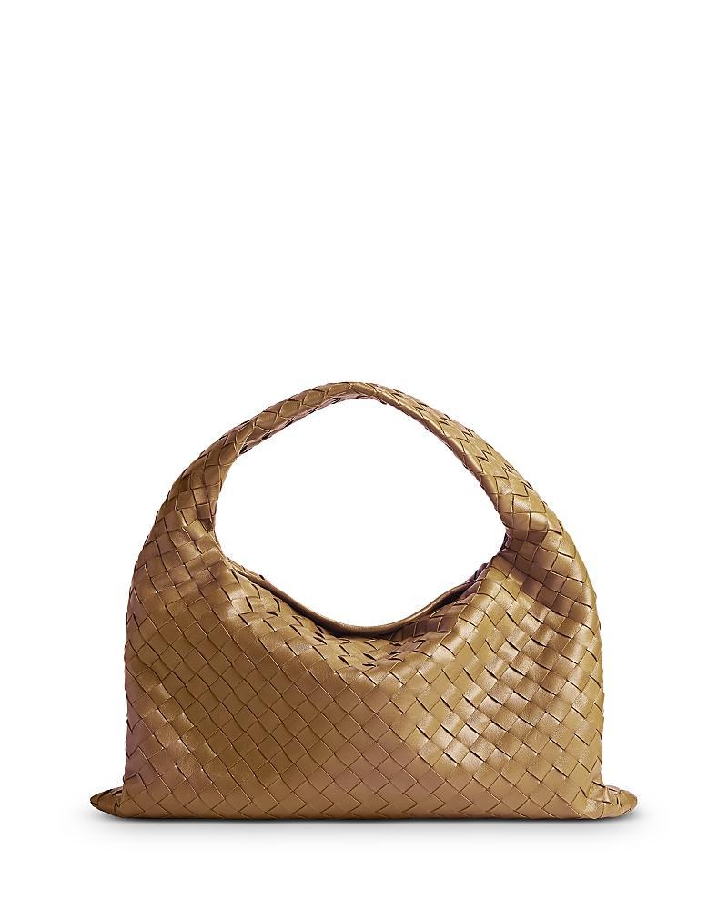 Womens Small Hop Intrecciato Leather Hobo Bag Product Image