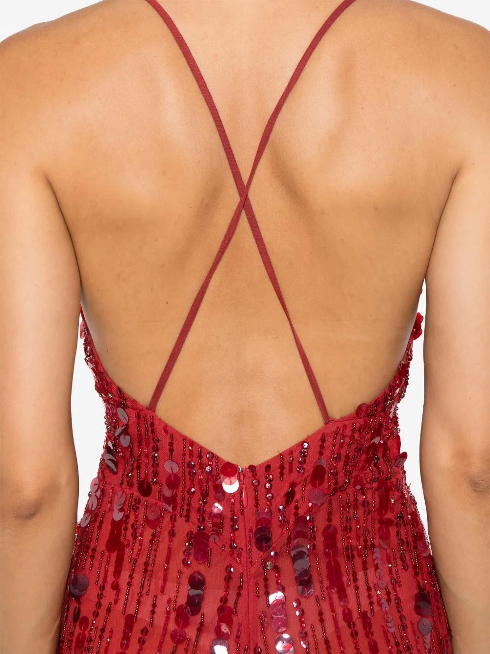 bead embellished dress Product Image