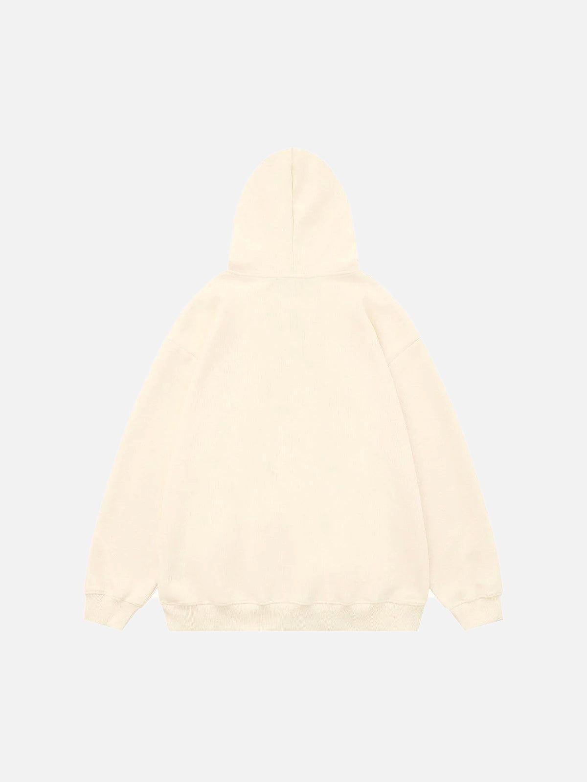 Aelfric Eden Denim Star Applique Hoodie Product Image