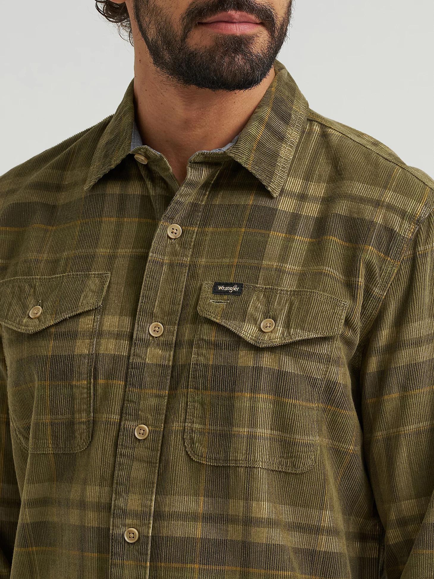 Men's Corduroy Shirt | Men's SHIRTS | Wrangler® Product Image
