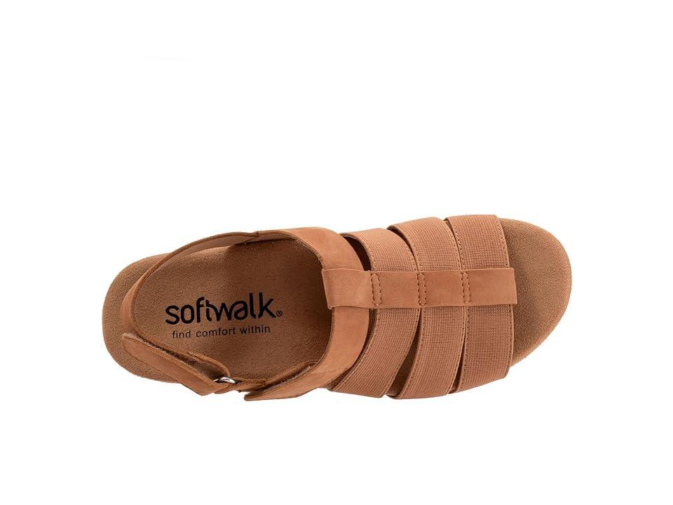 SoftWalk Burnaby (Navy Nubuck) Women's Sandals Product Image
