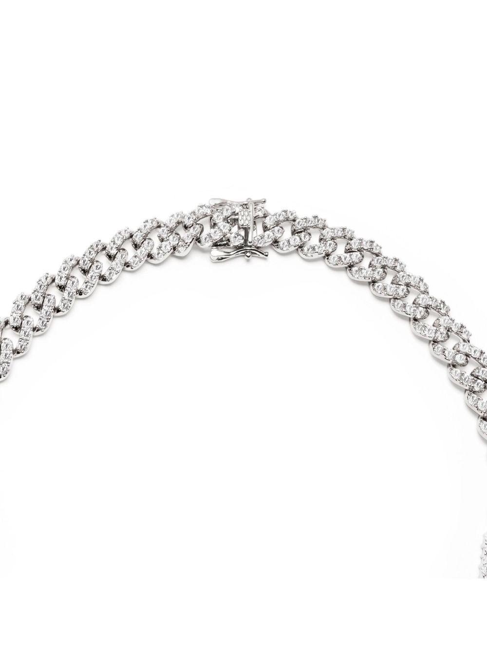 crystal-embellished choker-chain necklace Product Image
