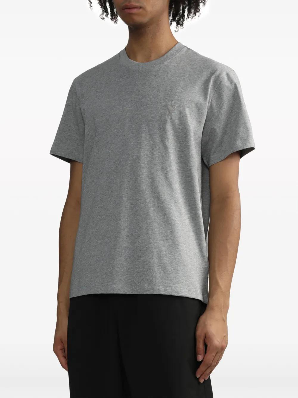 logo-embroidered cotton T-shirt Product Image