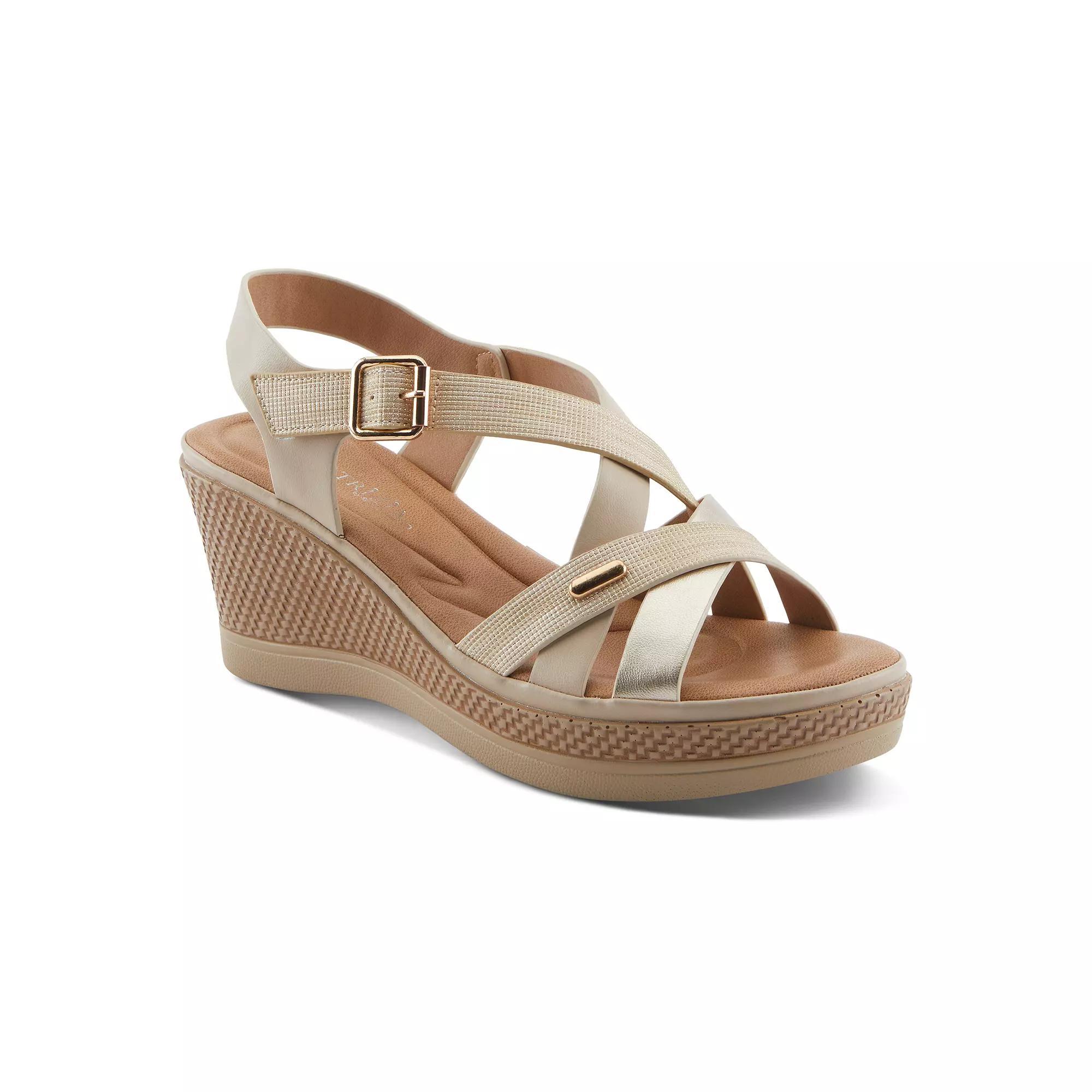 Patrizia Vanjhee Women's Wedge Sandals, Size: 41, Beige Team Product Image