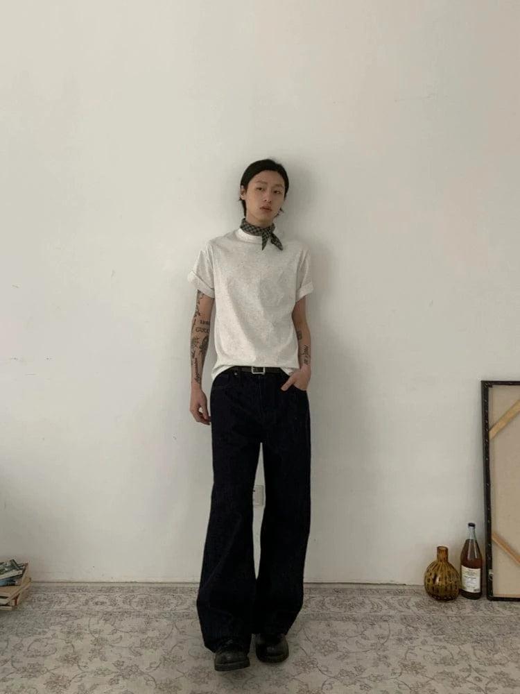 RT No. 19505 ORIGINAL BLUE DENIM STRAIGHT JEANS Product Image