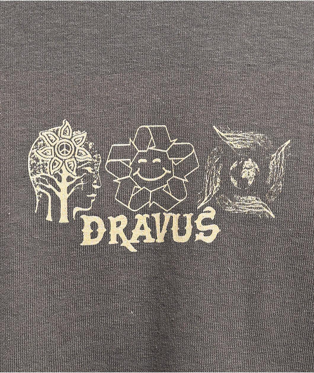 Dravus Nature's Embrace Charcoal T-Shirt Product Image