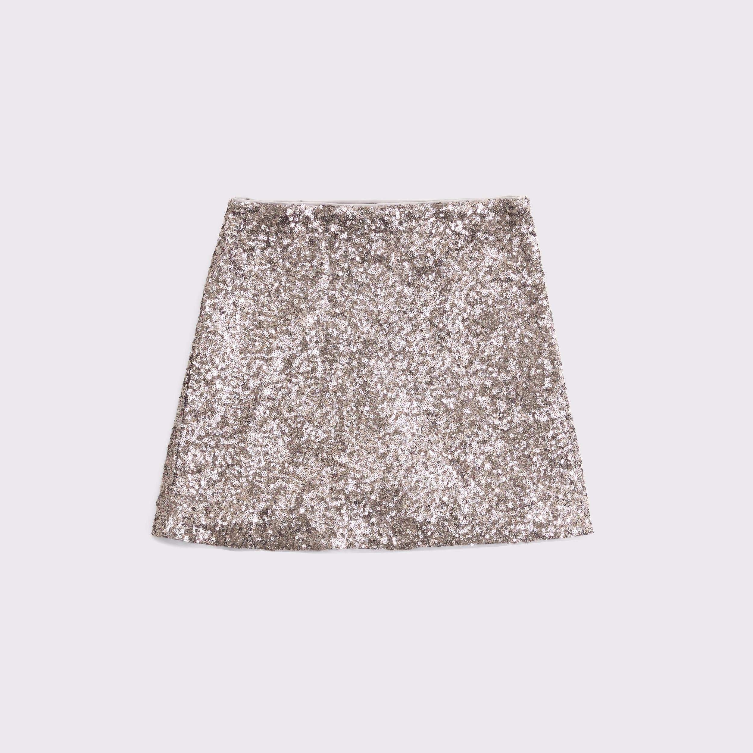 The A&F Scarlett Vegan Leather Mini Skort Product Image