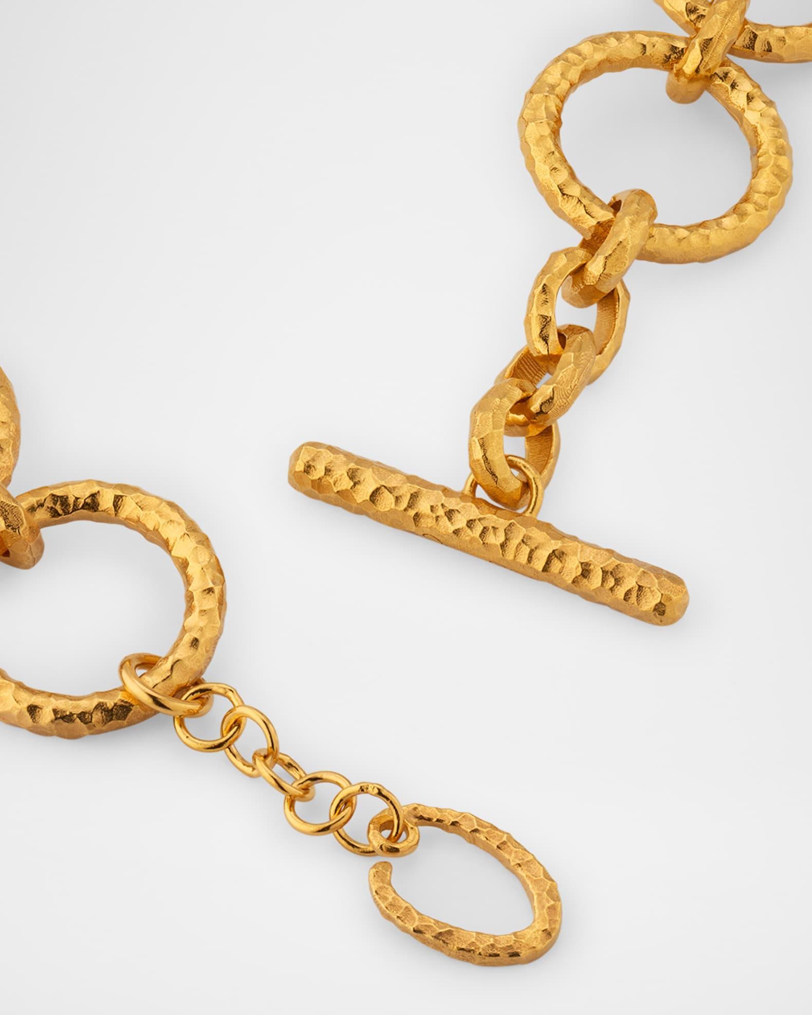 Rectangular Crystal Chain Necklace Product Image