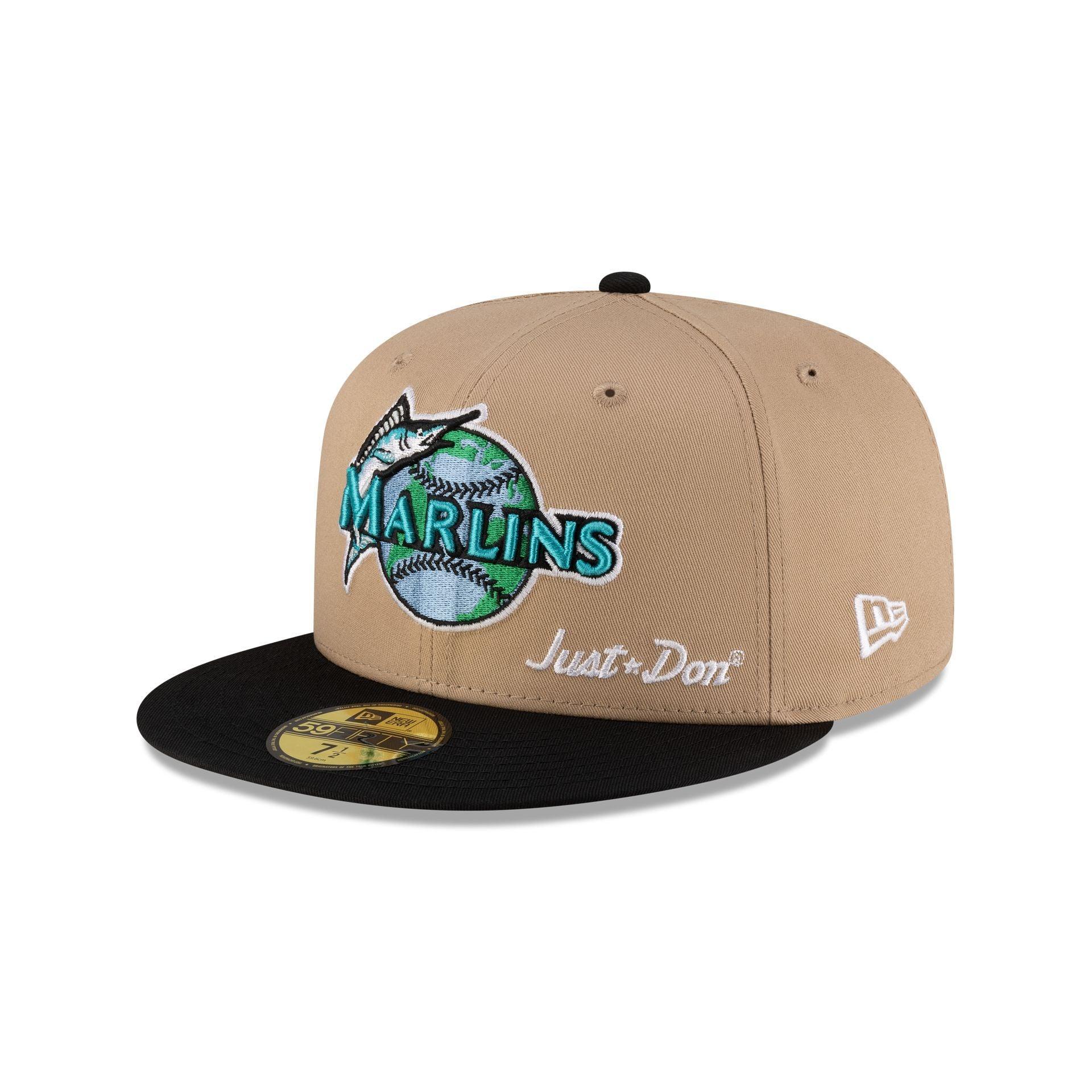 Just Don x Miami Marlins Earth Day 59FIFTY Fitted Hat Male Product Image