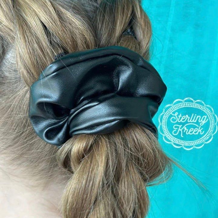 Lady In Leather Scrunchies Product Image