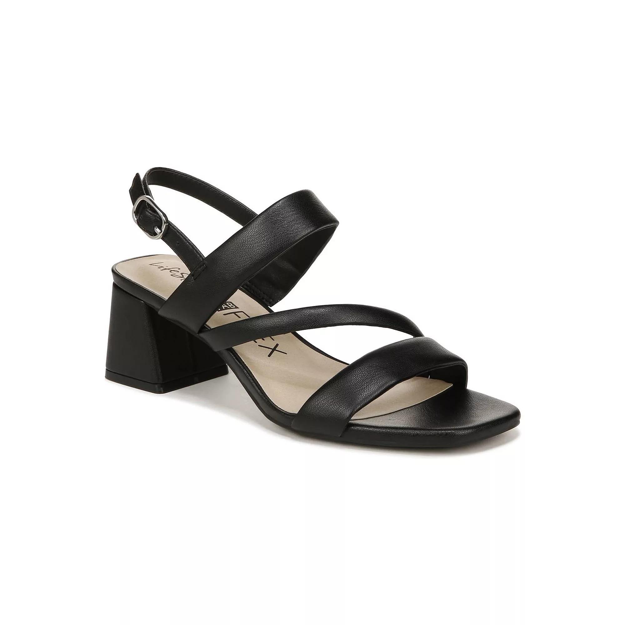 LifeStride Celia Women's Strappy Heels, Size: 7.5, Black Product Image