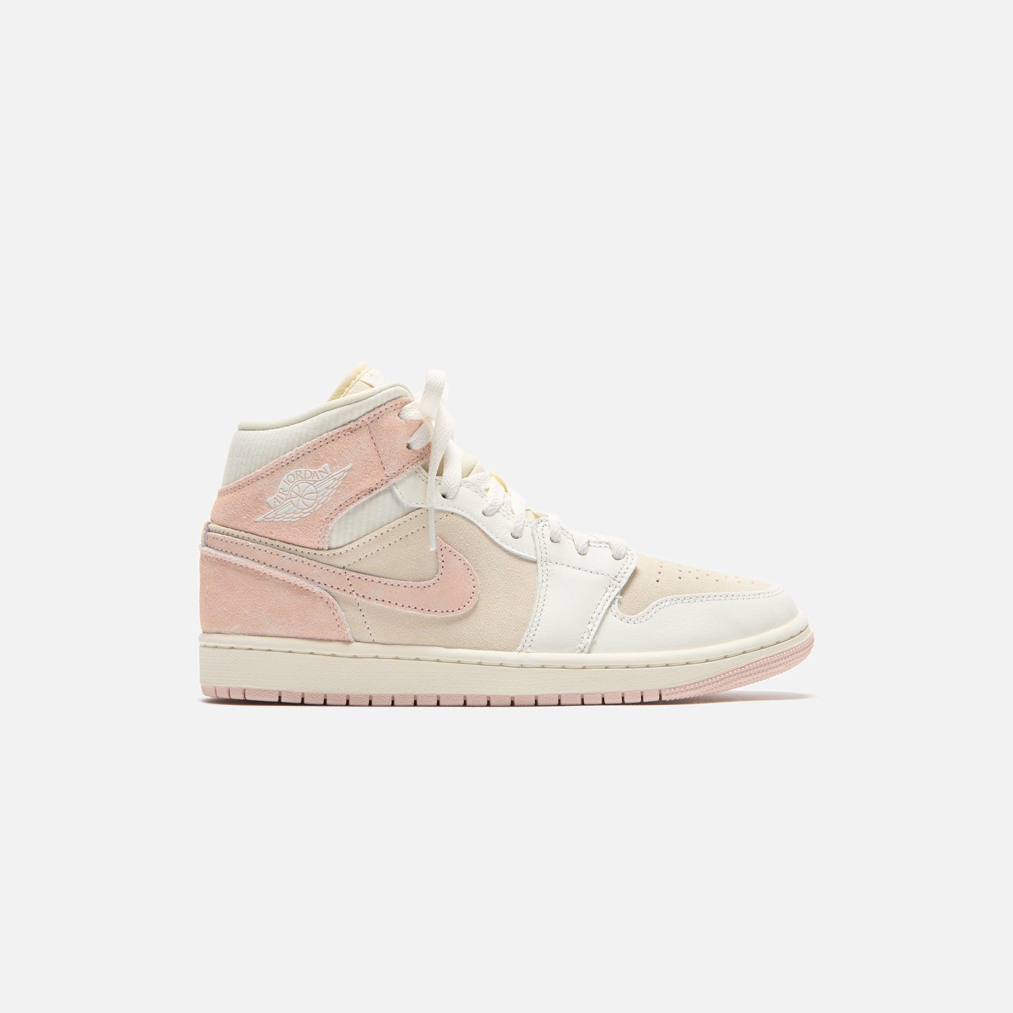 Jordan WMNS Air Jordan 1 Mid SE - Coconut Milk / Legend Female Product Image