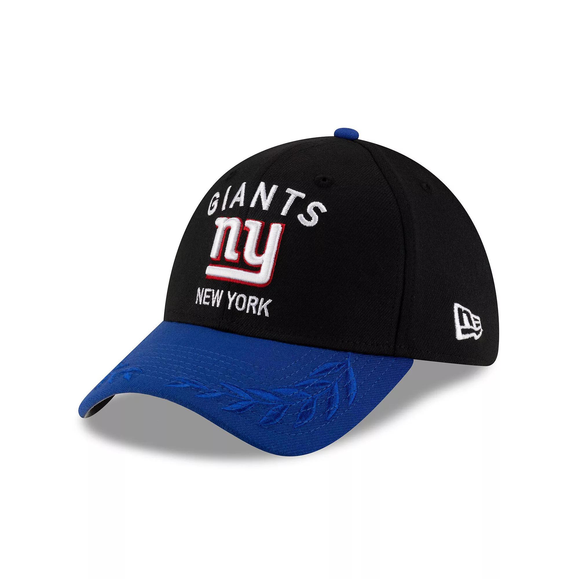 Men's New Era  Black/Royal New York Giants 2025 NFL Draft 39THIRTY Flex Hat, Size: Large/XL Product Image
