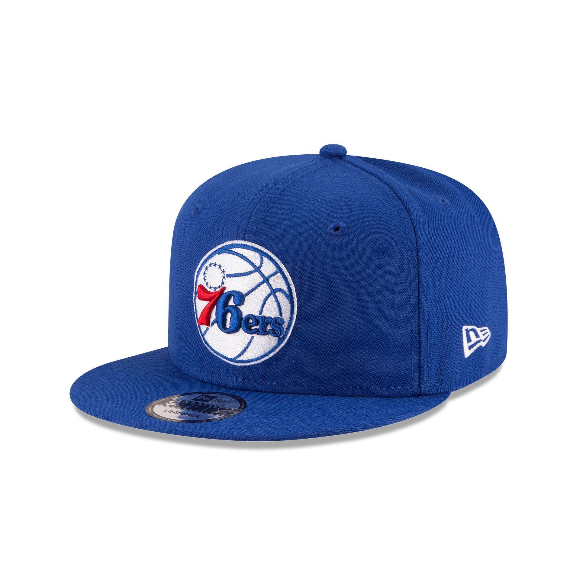 Philadelphia 76ers Team Color 9FIFTY Snapback Hat Male Product Image