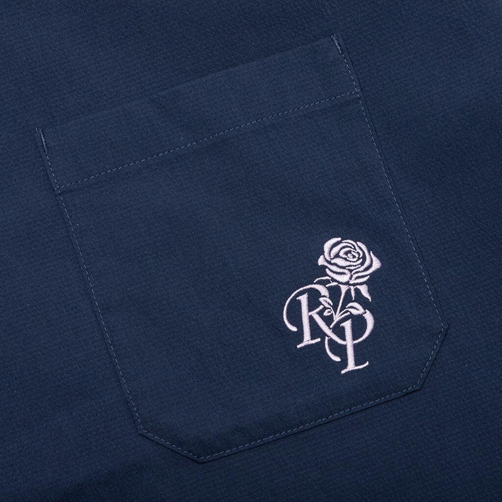 New Balance x Rich Paul Collar Shirt - NB Navy Male Product Image