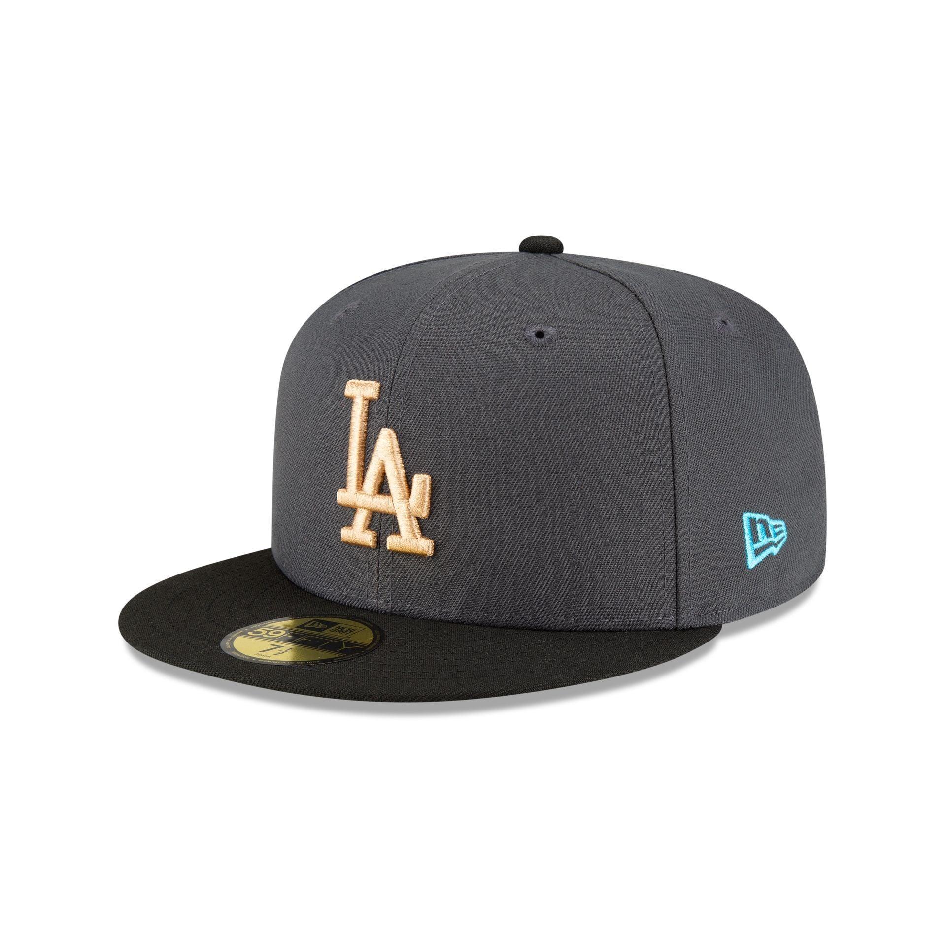 Union X Los Angeles Dodgers Gray 59FIFTY Fitted Hat Male Product Image