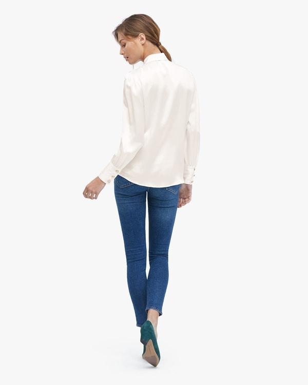 2 in 1 Women Silk Shirt Product Image