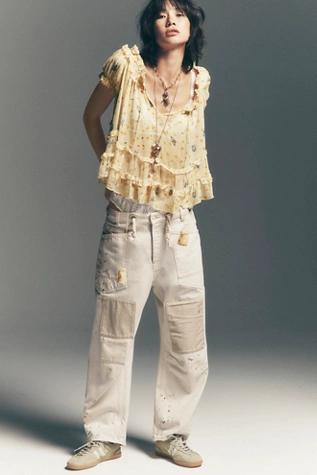 We The Free Moxie Pull-On Barrel Jeans Product Image