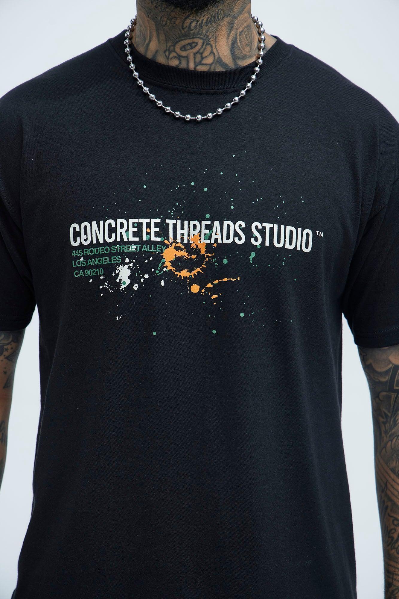 Concrete Threads Studio Short Sleeve Tee - Black Product Image