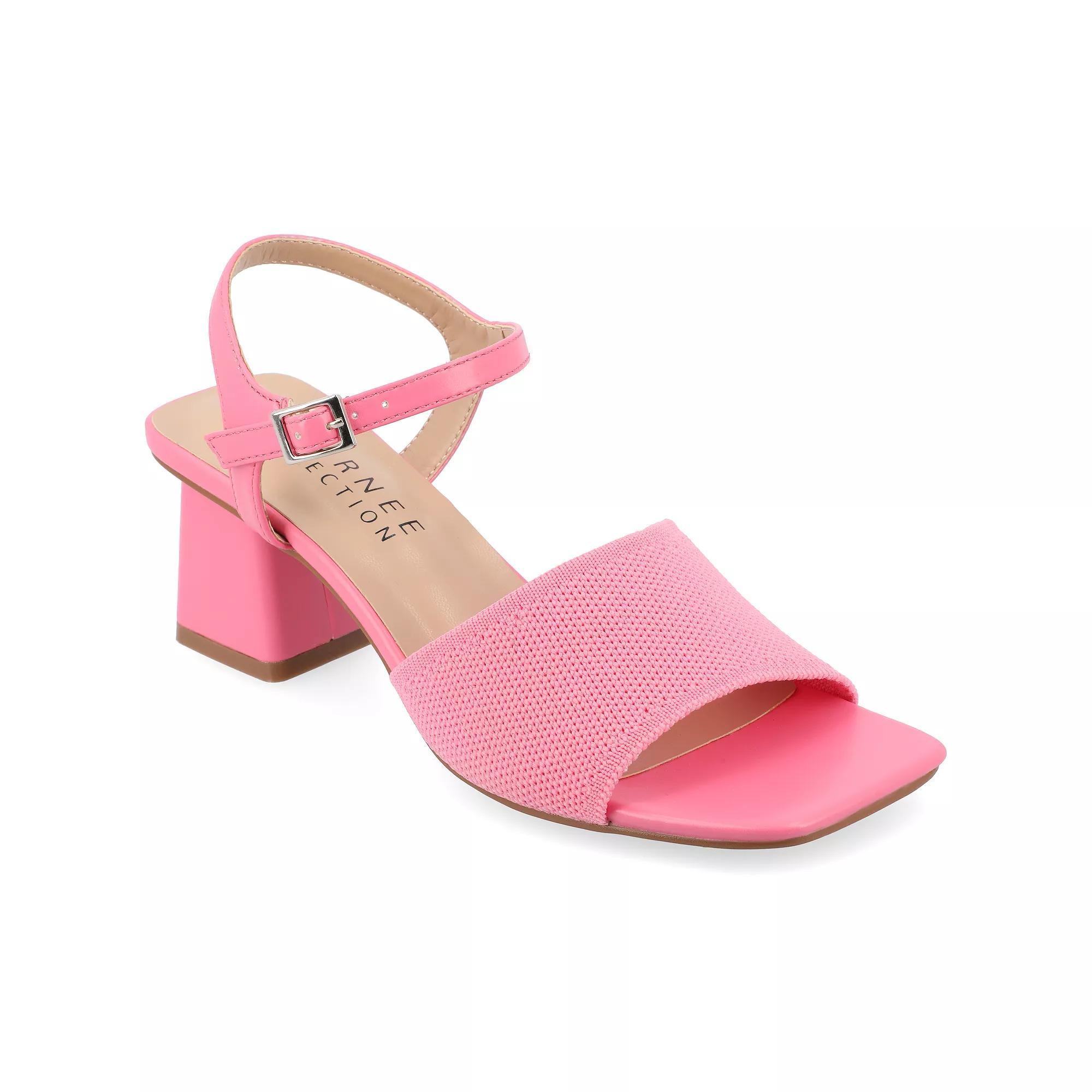 Journee Evylinn Women's Tru Comfort Foam™ Sandals, Size: 11, Pink Product Image