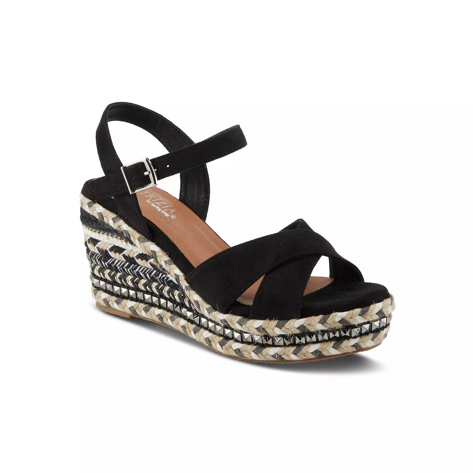 Patrizia Sloane Women's Wedge Sandals, Size: 39, Black Product Image