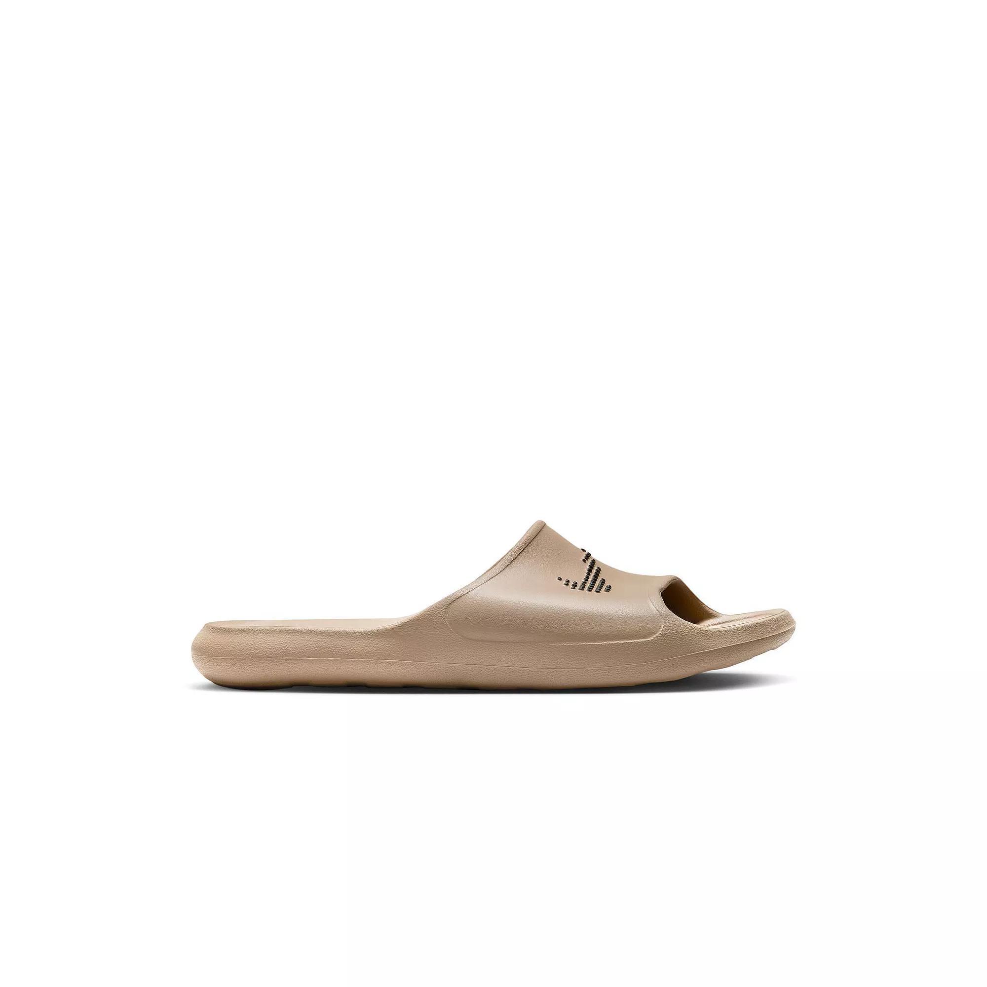 Nike Victori One Men's Shower Slides, Size: 10, Khaki Black Khaki Product Image