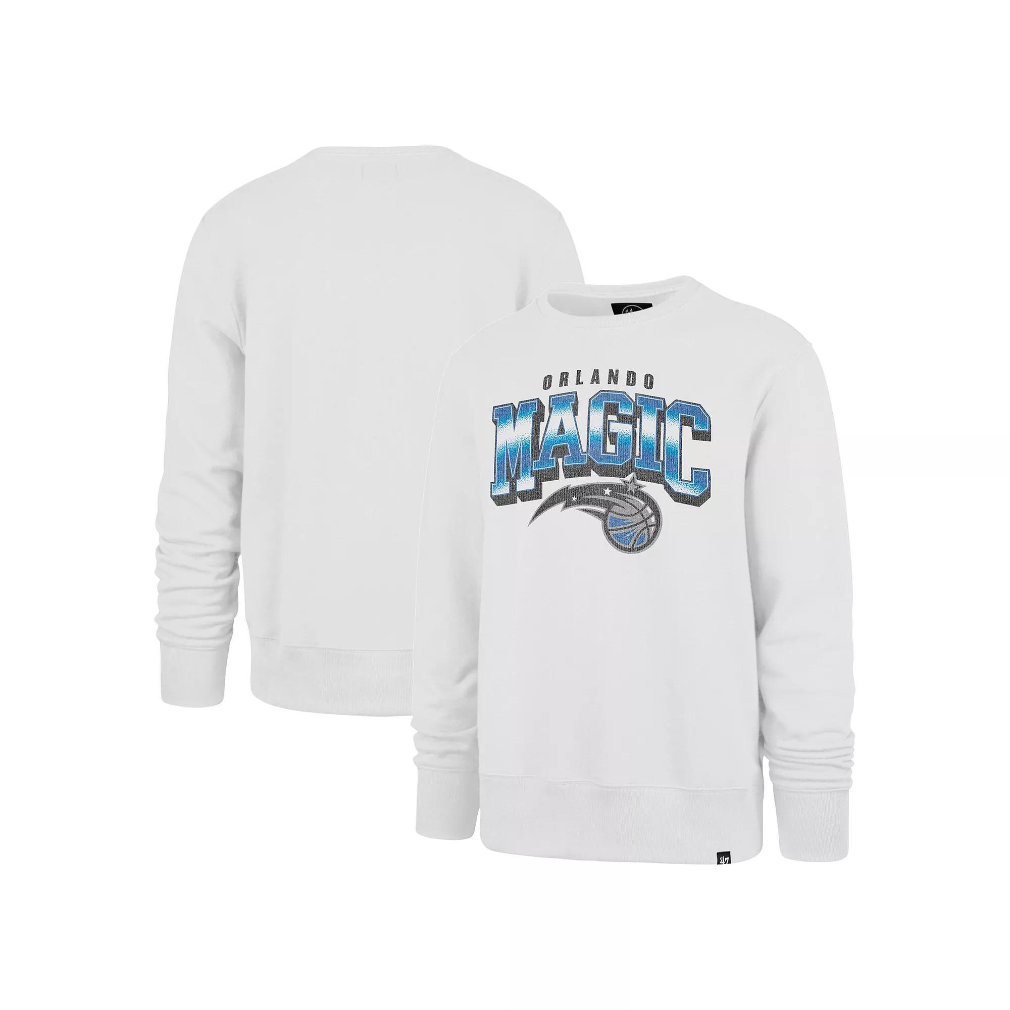 Mens 47 White Orlando Magic Spotlight Headline Pullover Sweatshirt Product Image