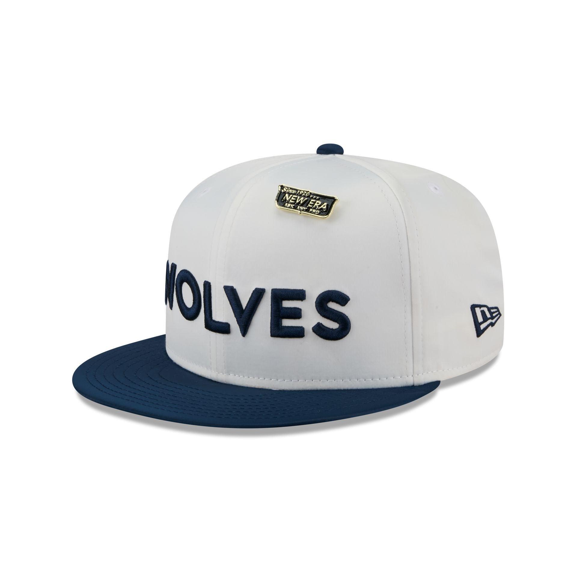Minnesota Timberwolves Spring Satin 59FIFTY Fitted Hat Male Product Image