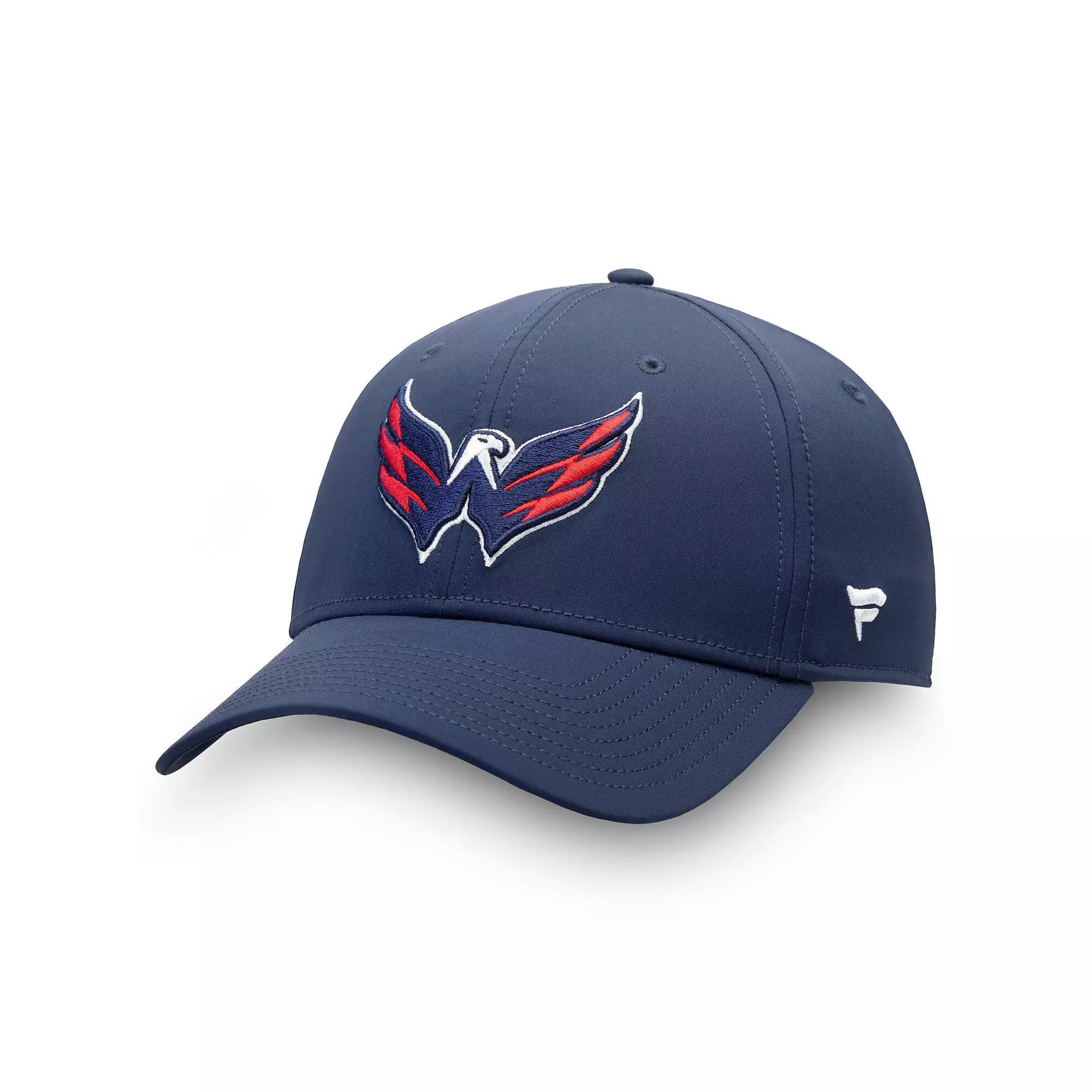Mens Fanatics Branded Washington Capitals Core Elevated Speed Flex Hat Blue Product Image